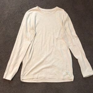 White Medium Modern Amusements Long Sleeve Tee